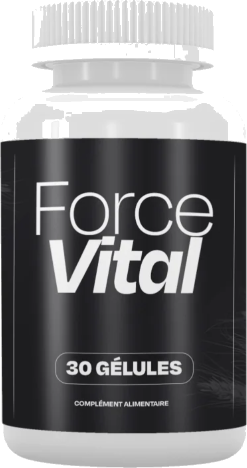Flacon ForceVital™ FR LU BE de 30 gélules, complément alimentaire